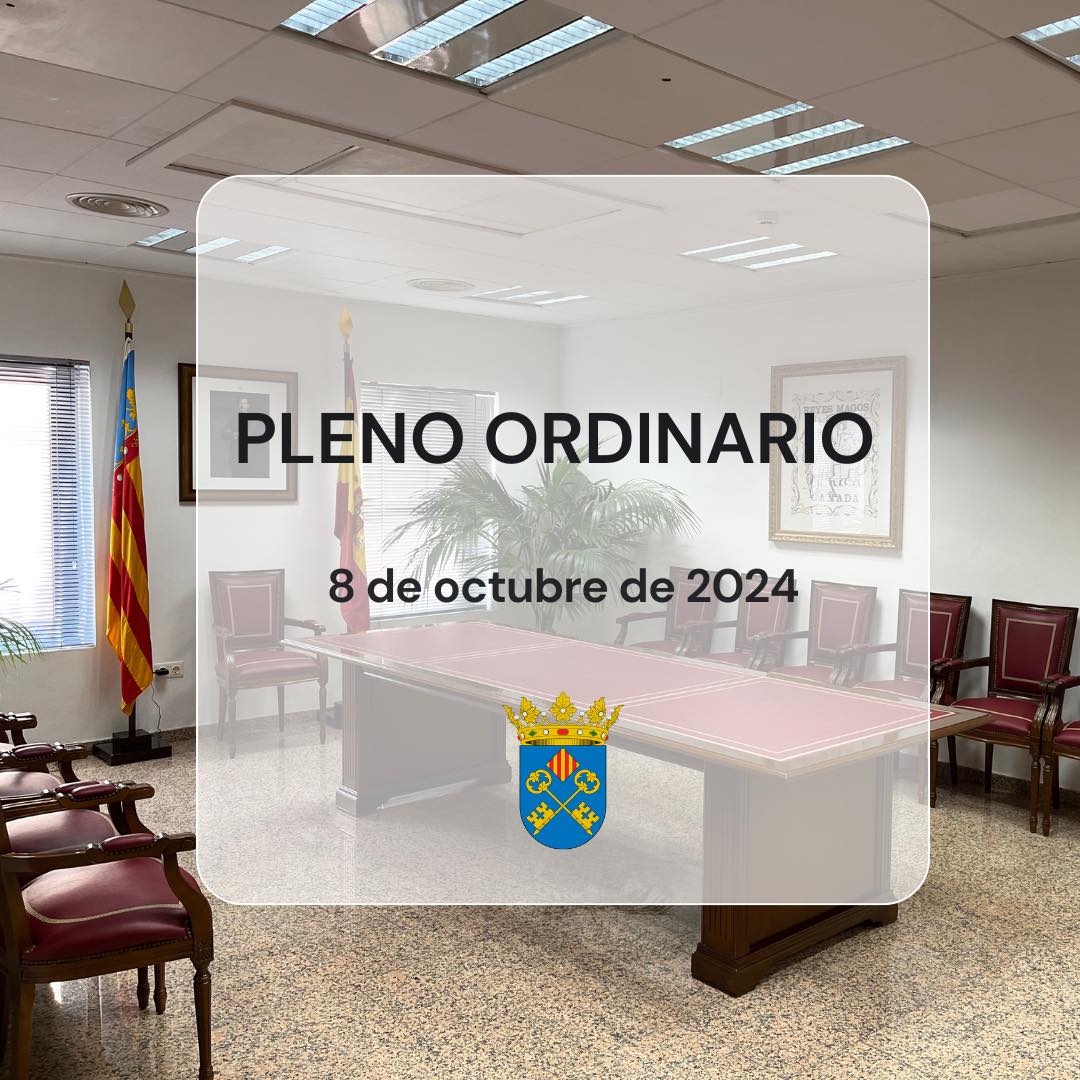 Salón de plenos del ayuntamiento de Cañada