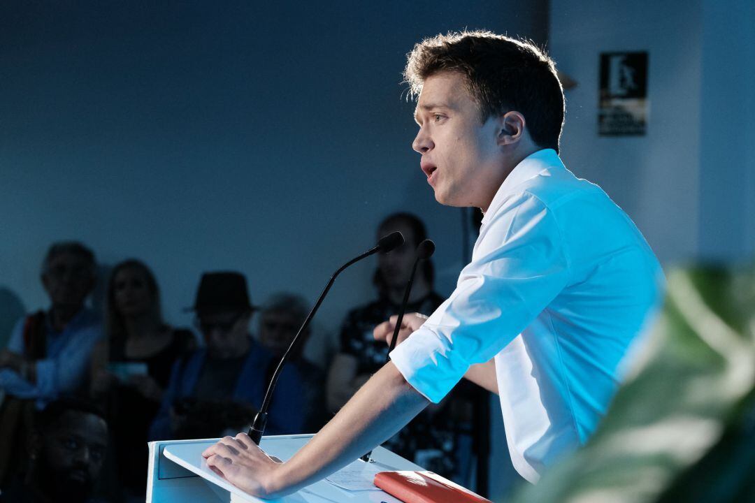 Acto de apertura de campaña del candidato de Más País a la Presidencia del Gobierno, Íñigo Errejón