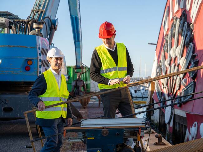 Momento de la visita