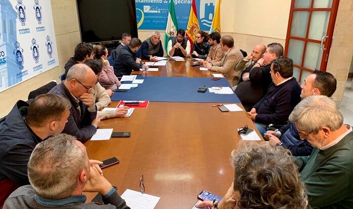 Un momento de la reunión