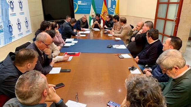 Un momento de la reunión