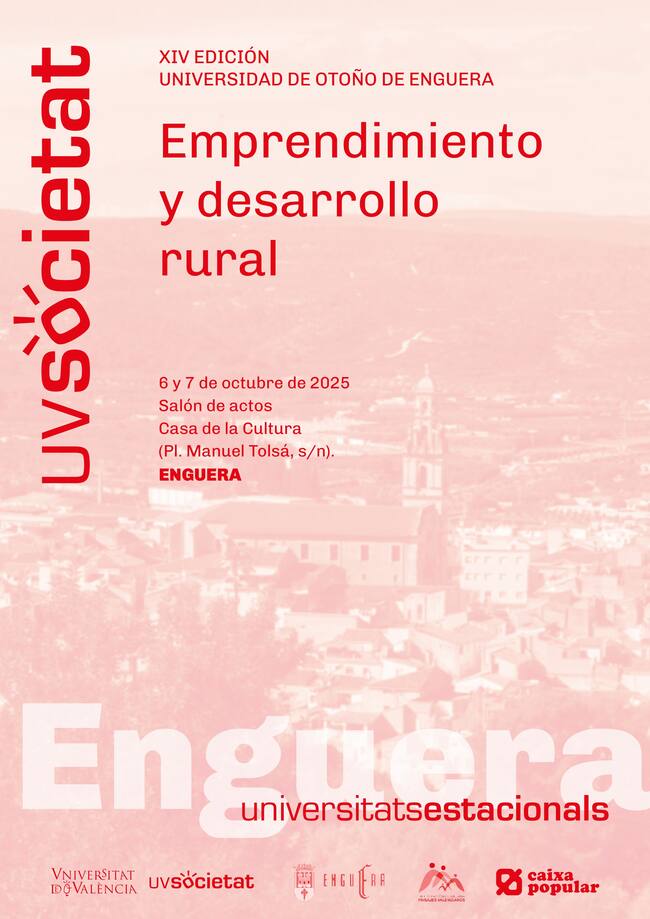 Cartel anunciador. Fuente: UV