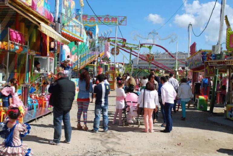 Atracciones de la Feria de Los Barrios.