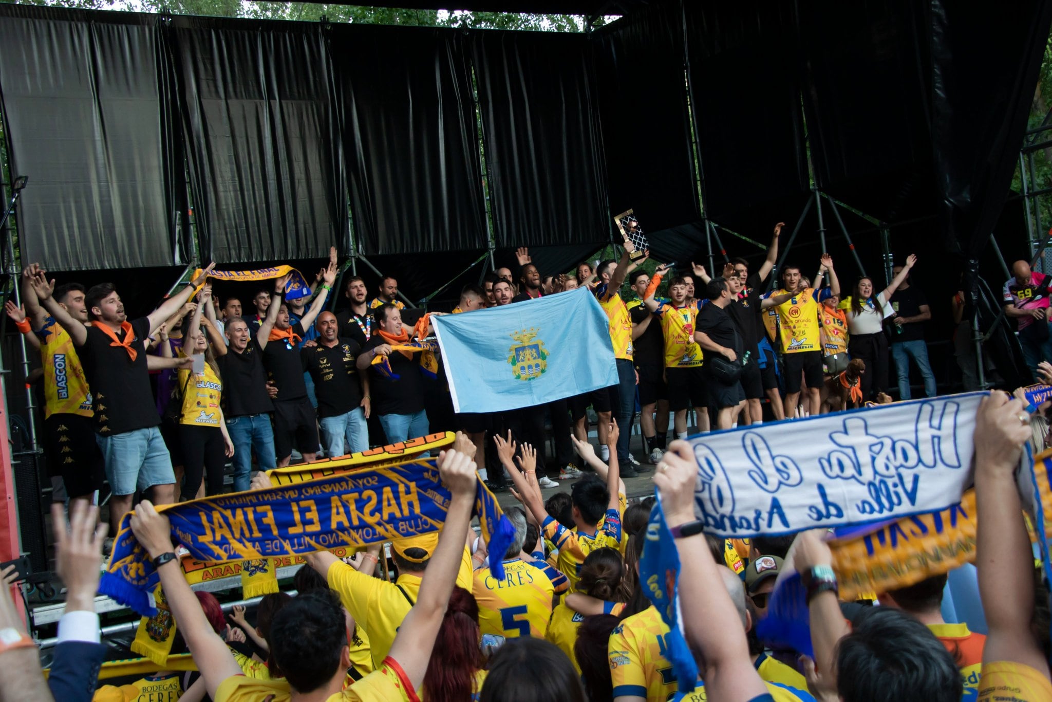 Celebración del ascenso