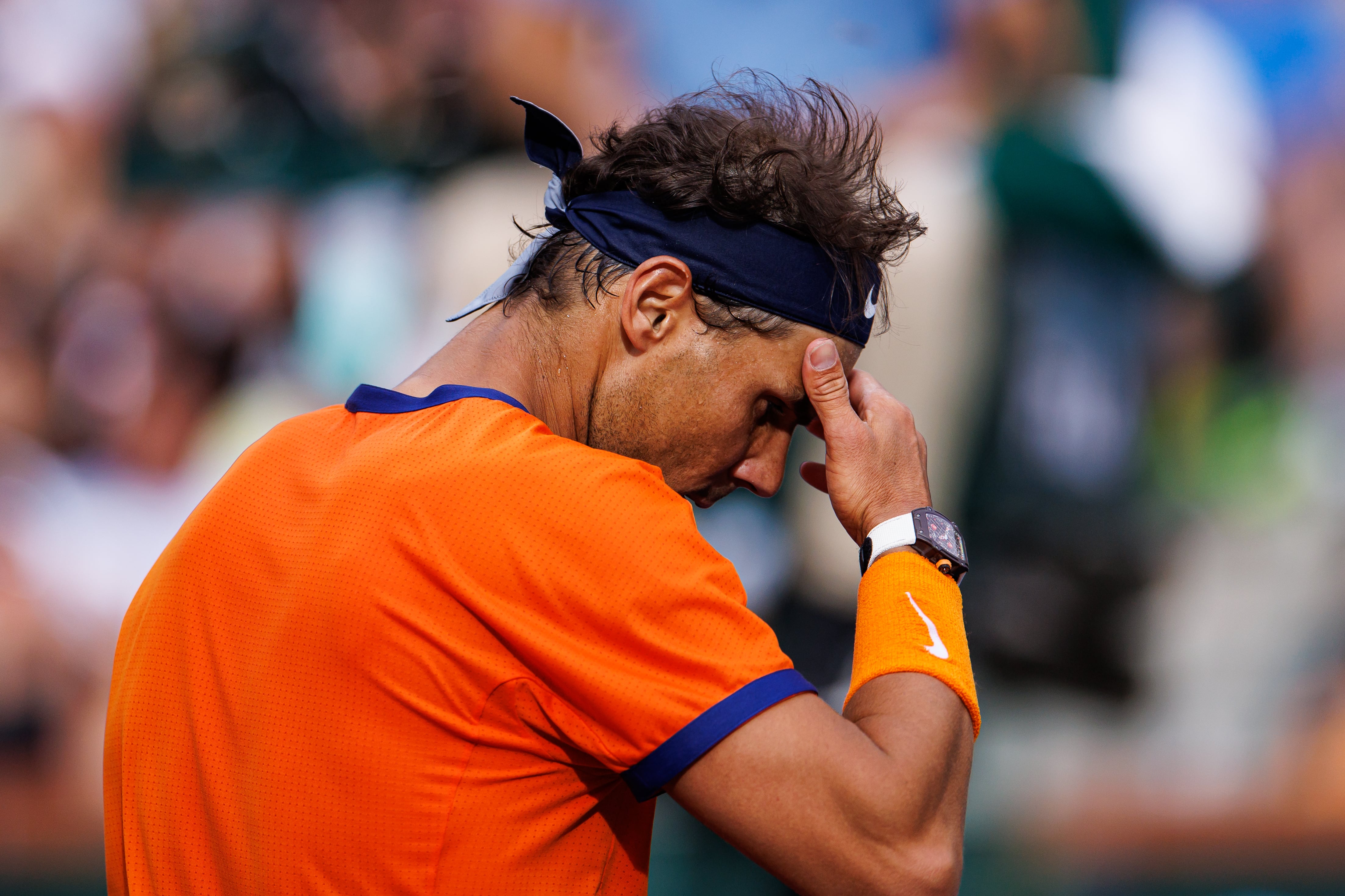 Rafa Nadal cae derrotado en la final de Indian Wells frentea Fritz / (Photo by TPN/Getty Images)