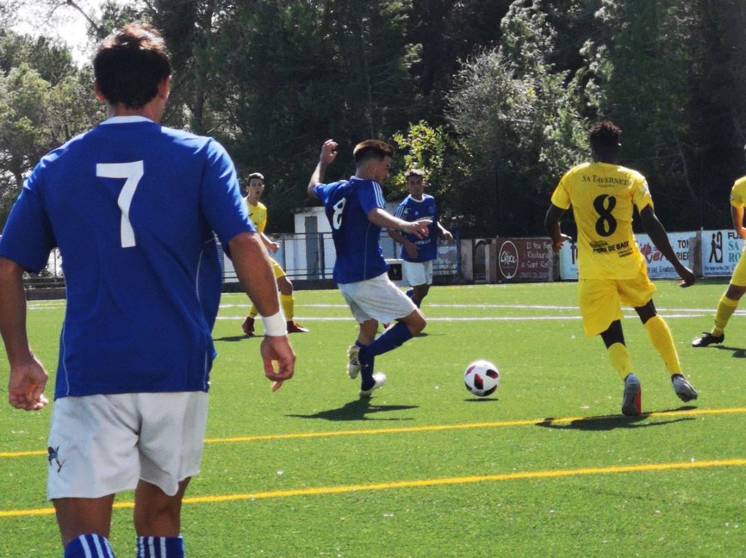 Imagen de archivo de un partido del Sant Rafel esta temporada