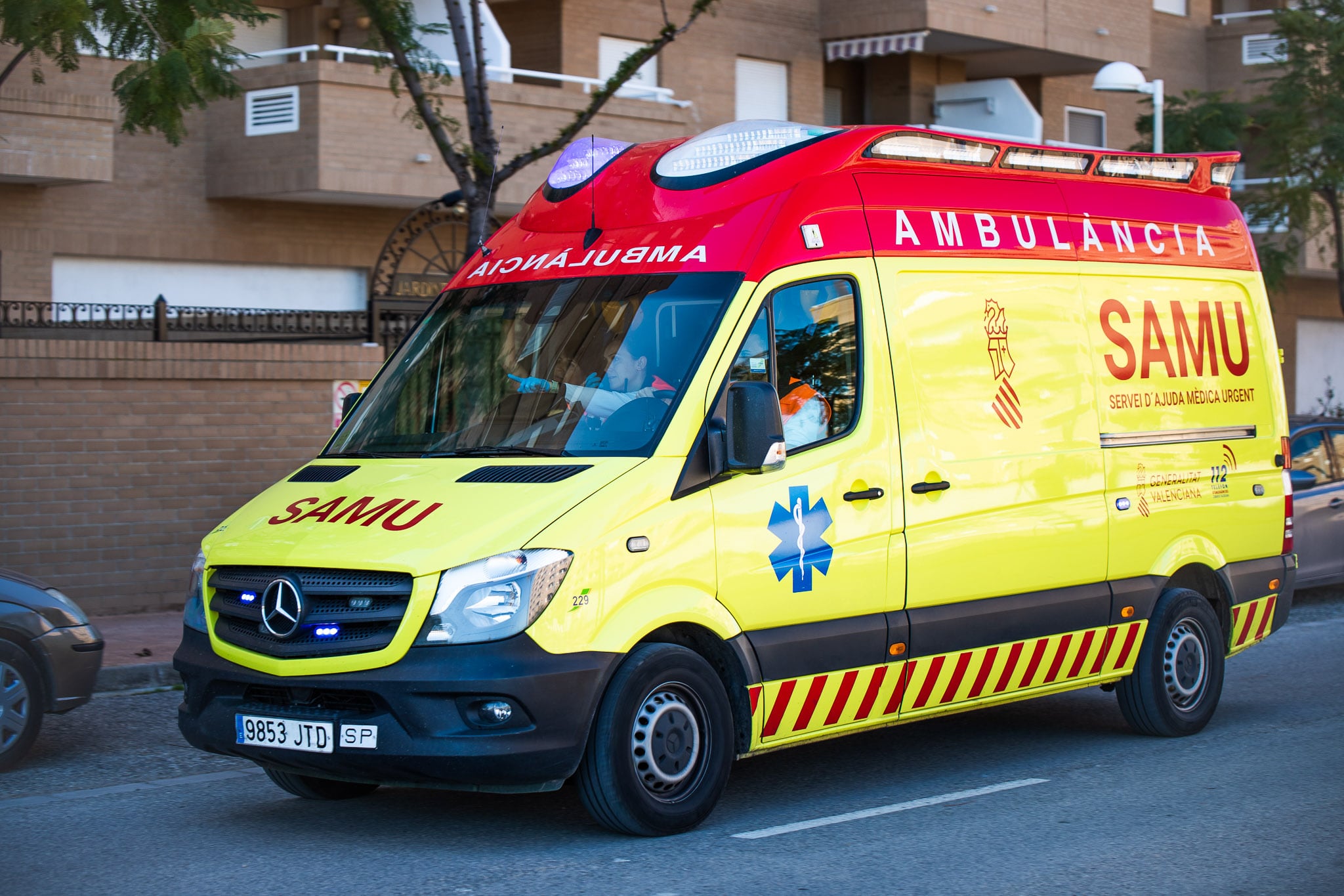 Ambulancia SAMU. Fuente: Generalitat Valenciana