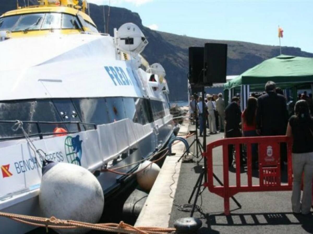 El Gobierno estudia subvencionar la línea marítima de Valle Gran Rey en La Gomera