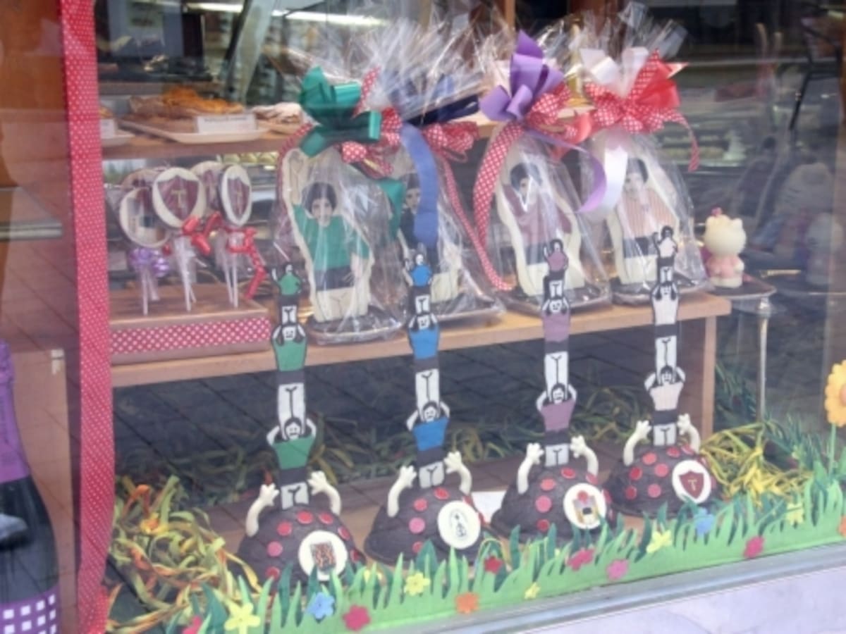 Mones de Pasqua castelleres