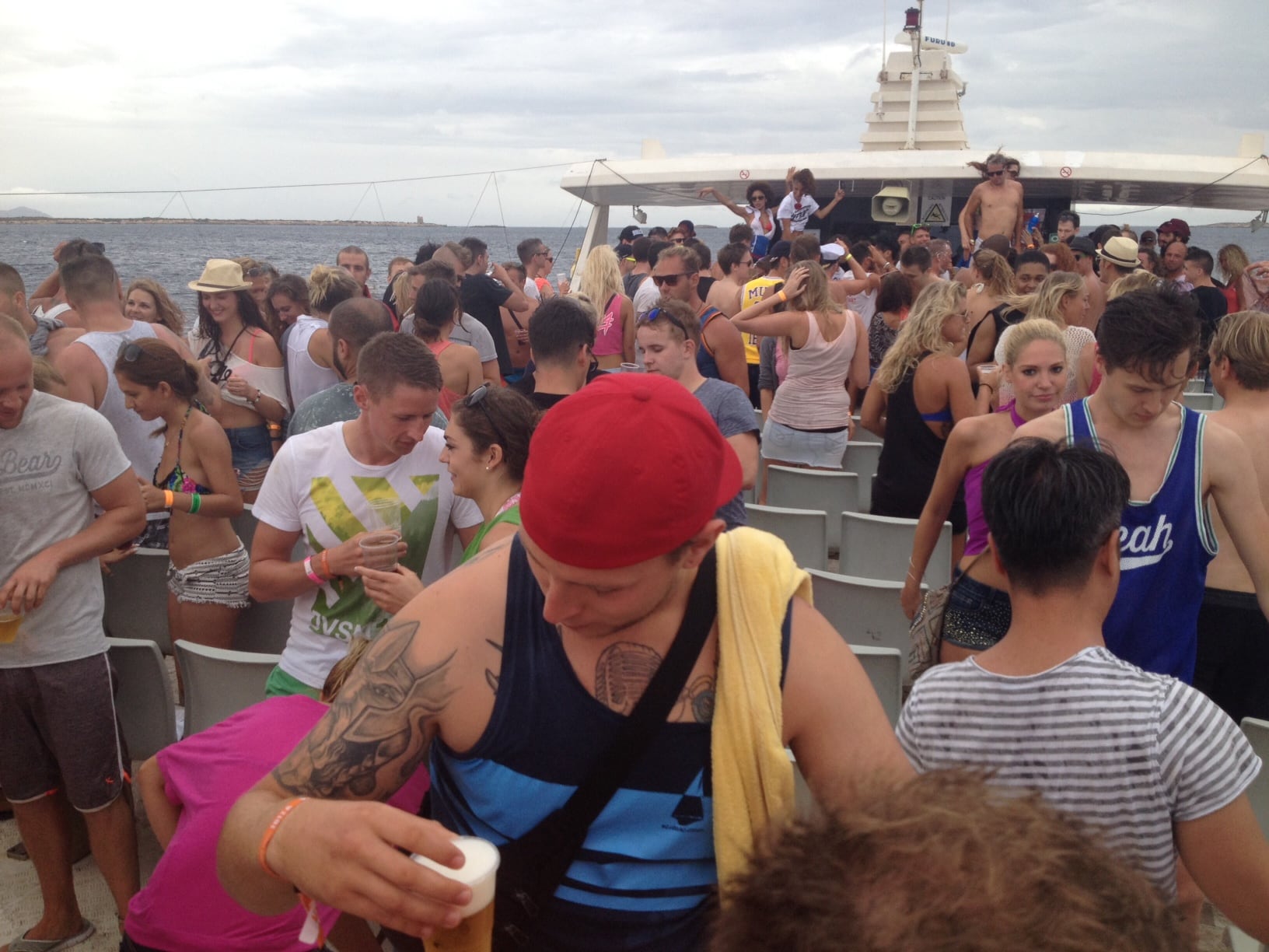 Imagen de archivo de una excursión marítima en Ibiza