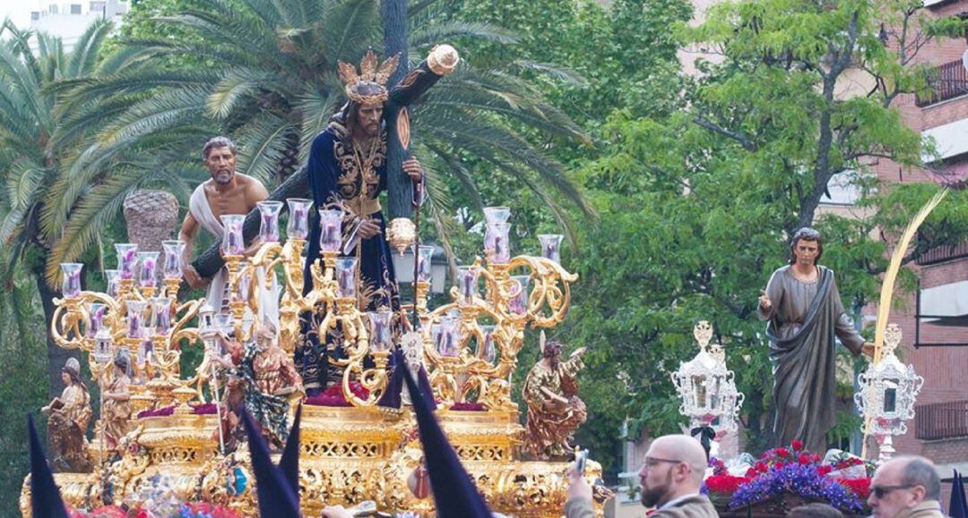 Estación de penitencia del Nazareno.