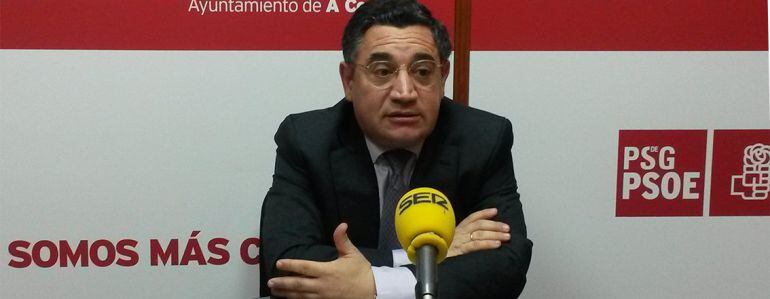 Jose Manuel Dapena, portavoz del PSOE en A Coruña