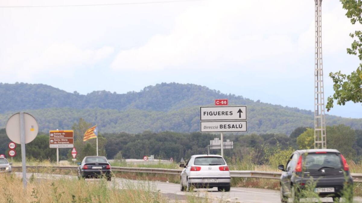 Les obres a la C-66, camí de l'eternitat