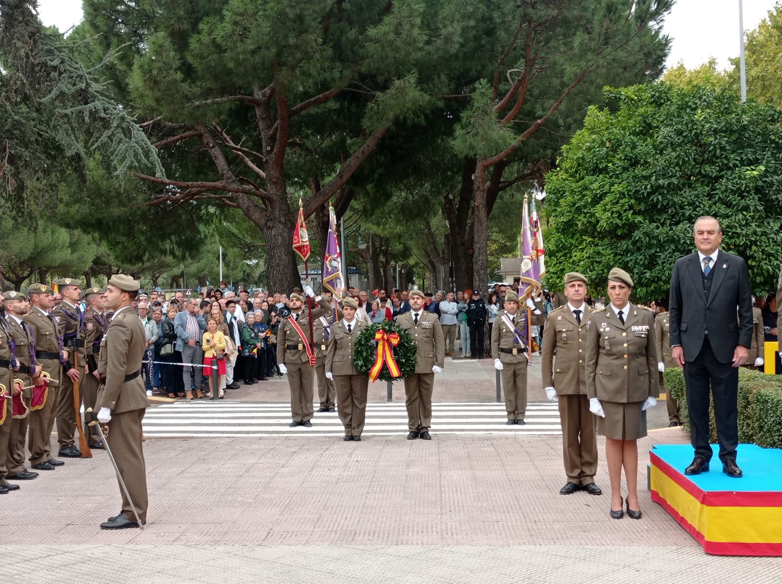 Homenaje a los caídos por España en Talavera