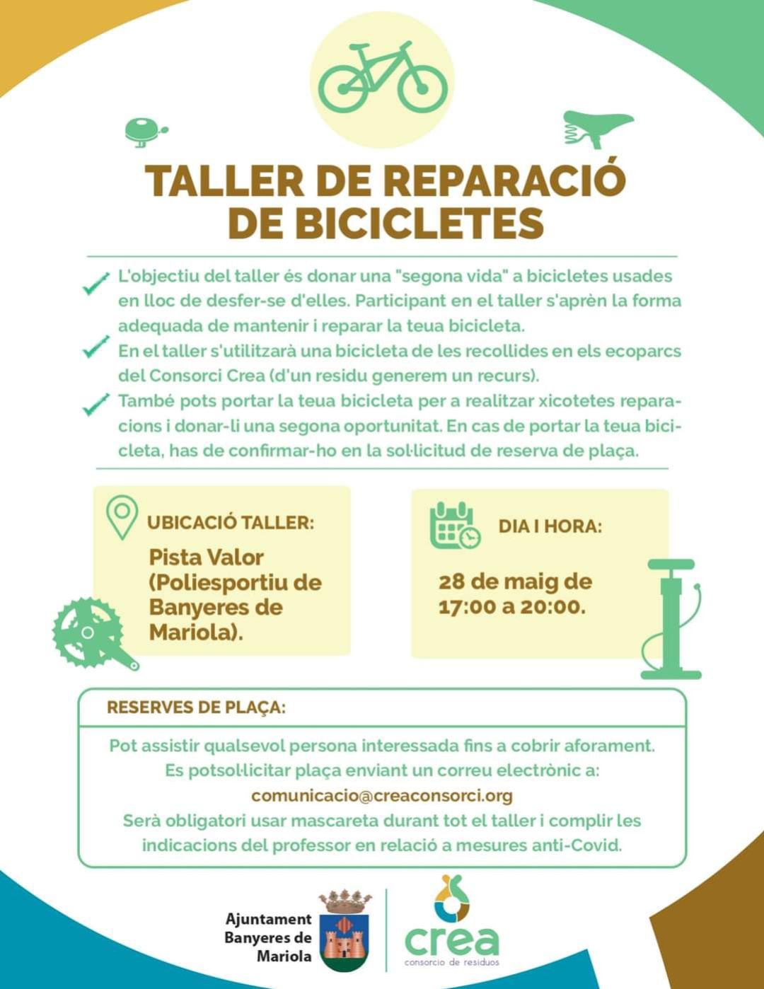 Taller de reparación de bicicletas