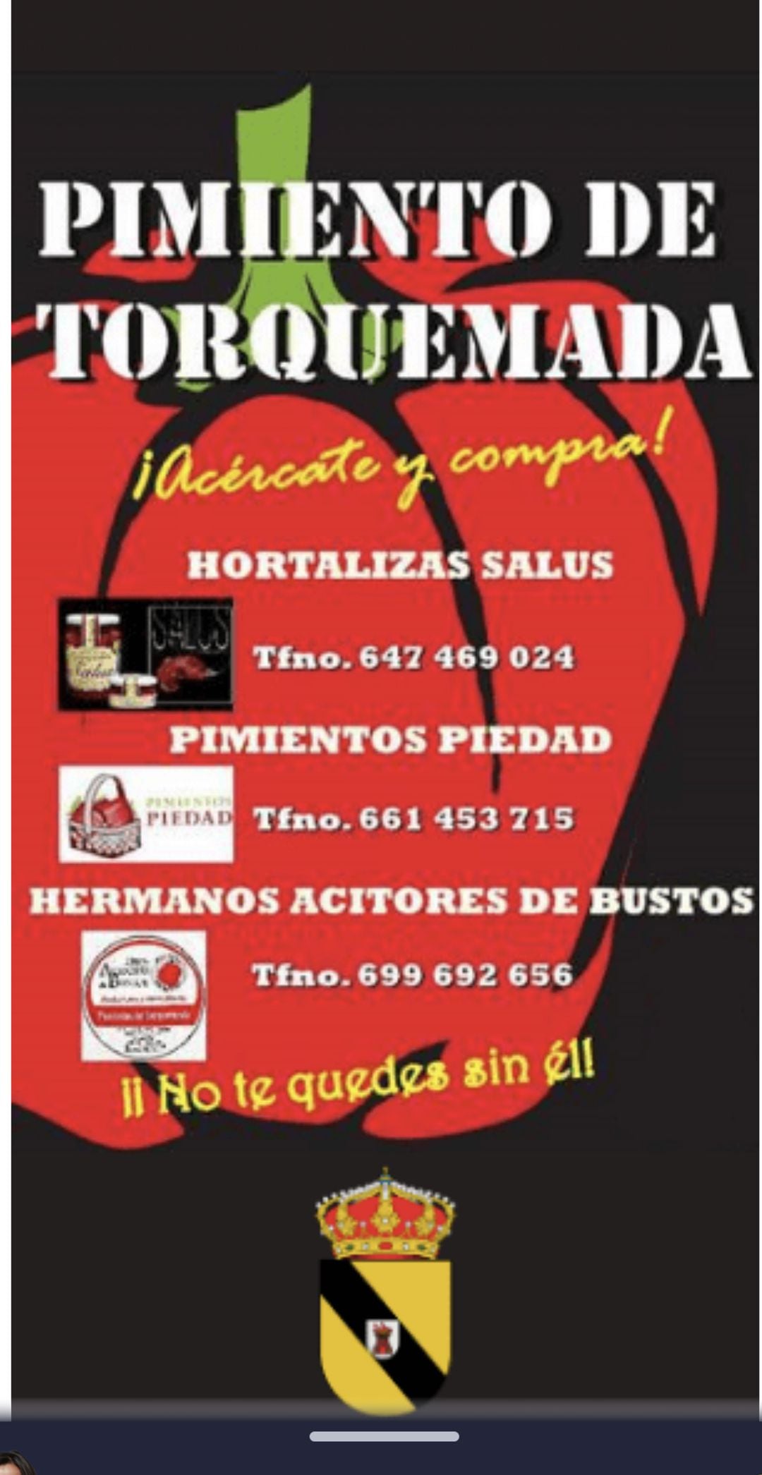 El extraordinario Pimiento de Torquemada (Palencia) ya está a la venta