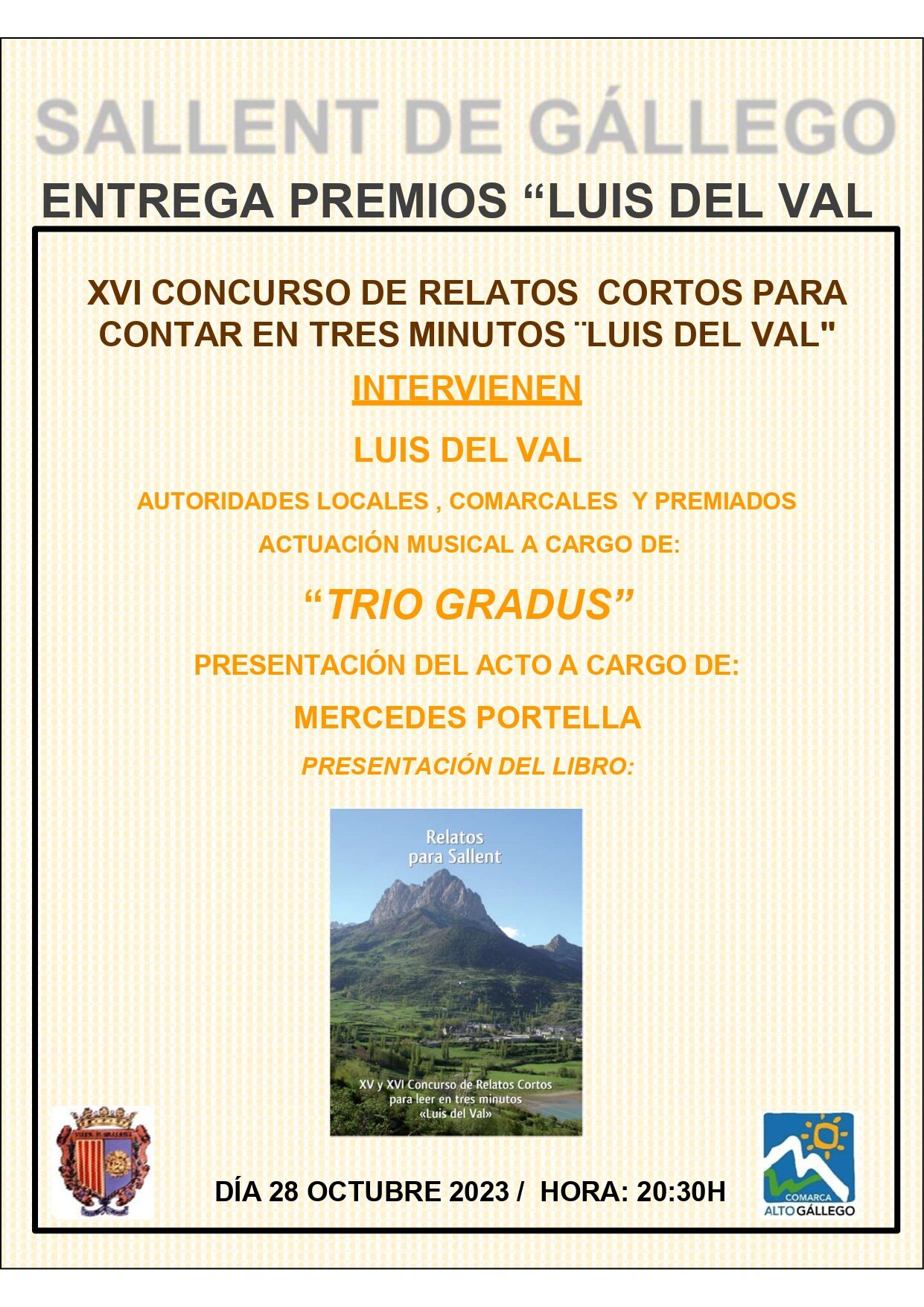 Cartel de los Premios en su XVI edición