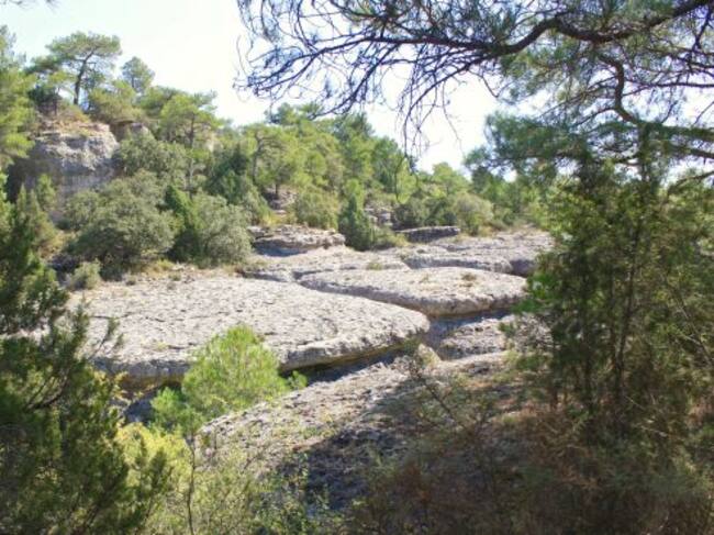Este paraje se esconde entre los pinos de la Serranía de Cuenca.