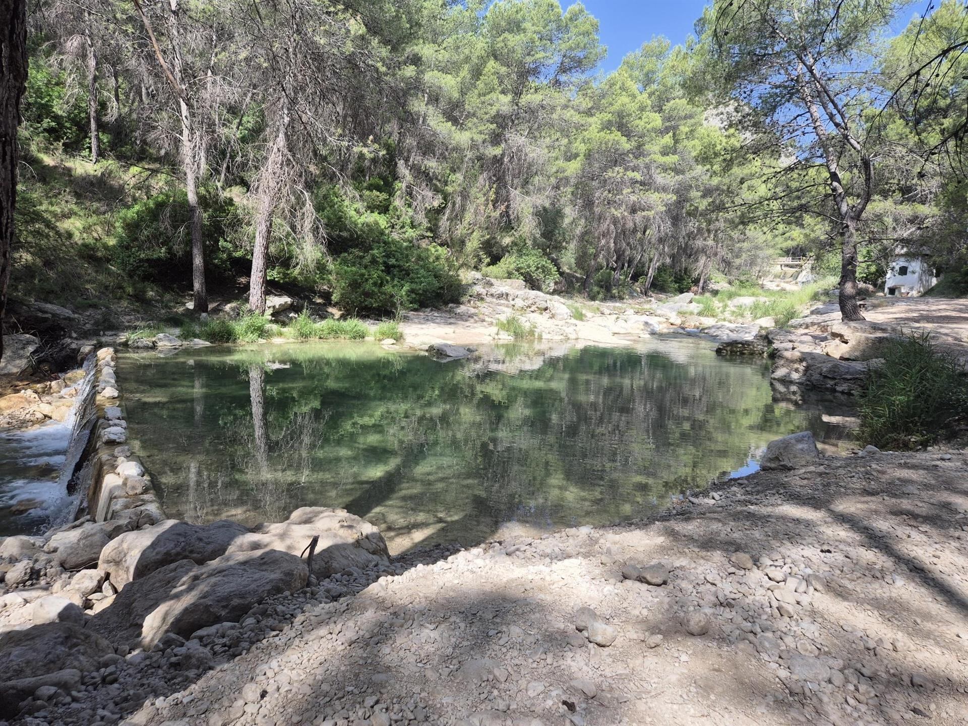 La Confederación Hidrográfica del Segura (CHS) finaliza los trabajos de emergencia en el curso del río Alhárabe