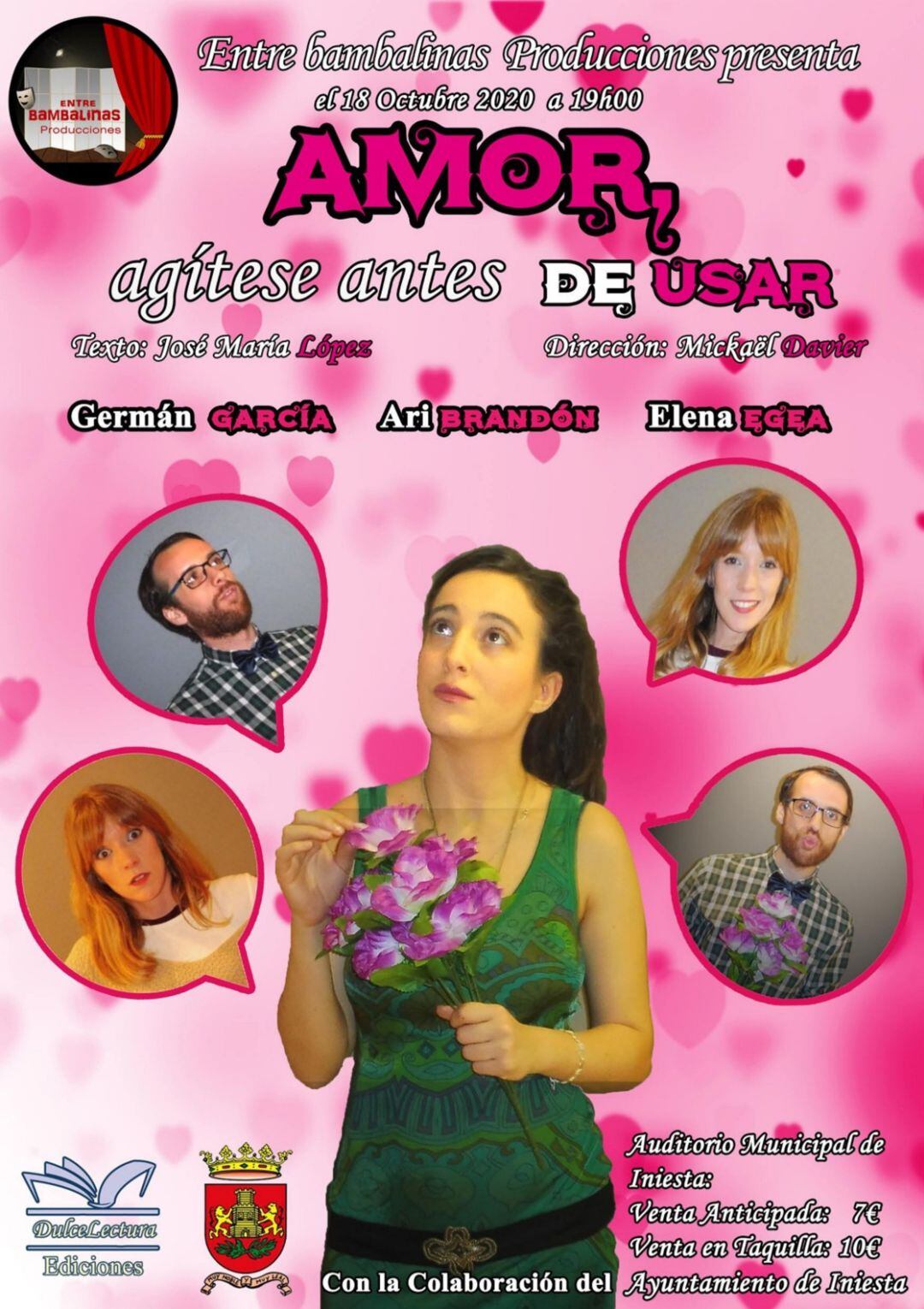 Estreno teatral este domingo en Iniesta