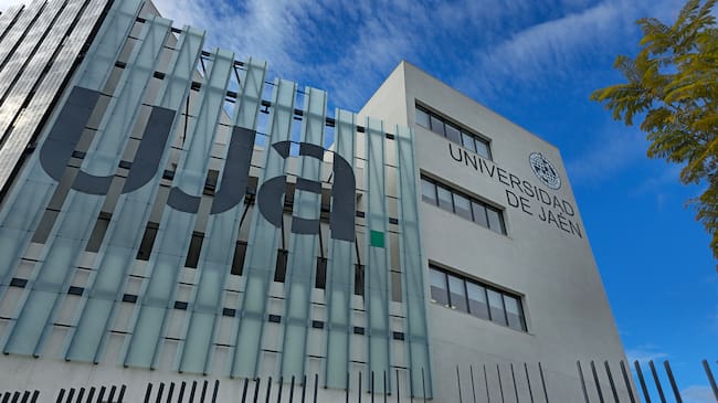 Edificio D4 de la Universidad de Jaén.