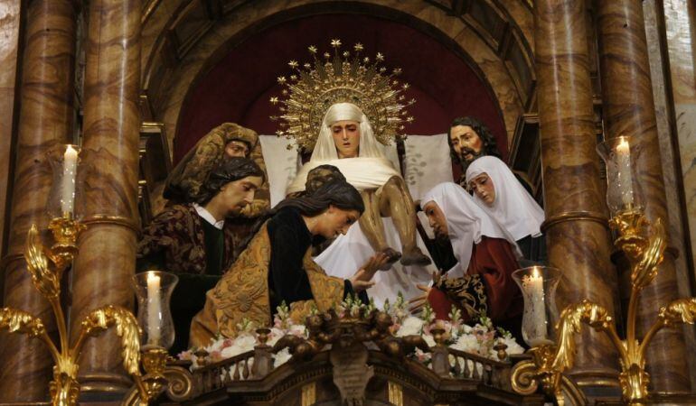 Imágenes titulares de la Hermandad de La Sagrada Mortaja