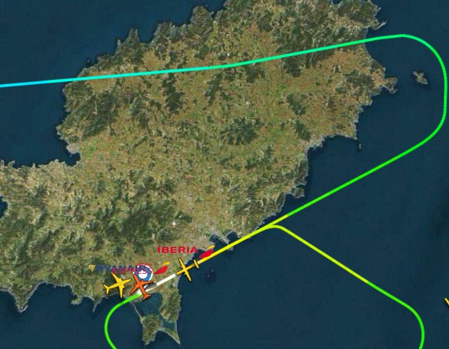 Problemas en el aeropuerto por la niebla