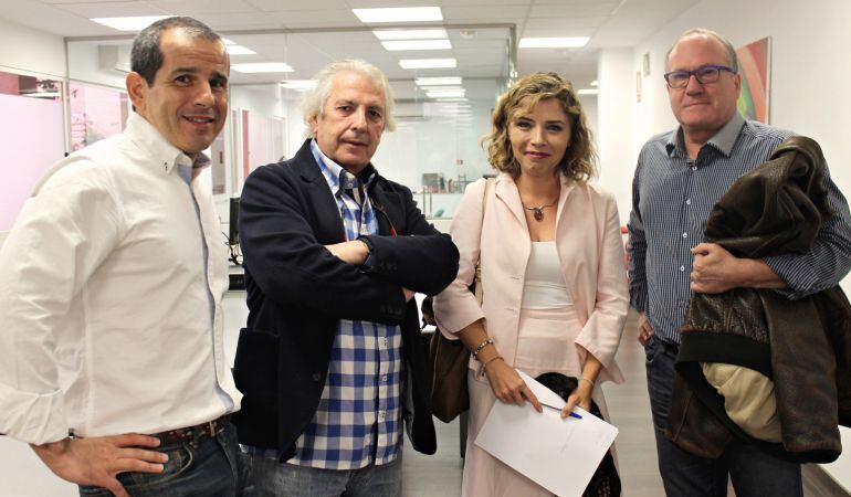 Carlos Arcaya, Pedro Nuño de la Rosa, Marta Martín Llaguno y Juan Carlos de Manuel