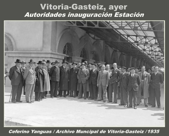 INAUGURACIÓN ESTACIÓN DE TREN VITORIA