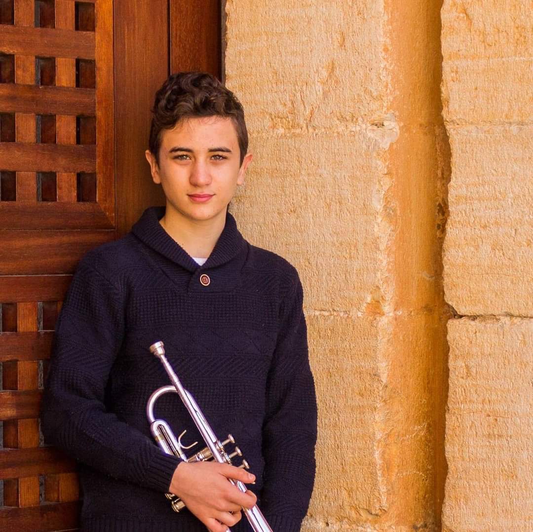 Marco Ferrando, joven músico de 16 años de Simat de la Valldigna seleccionado para formar parte de la joven orquesta de Holanda.