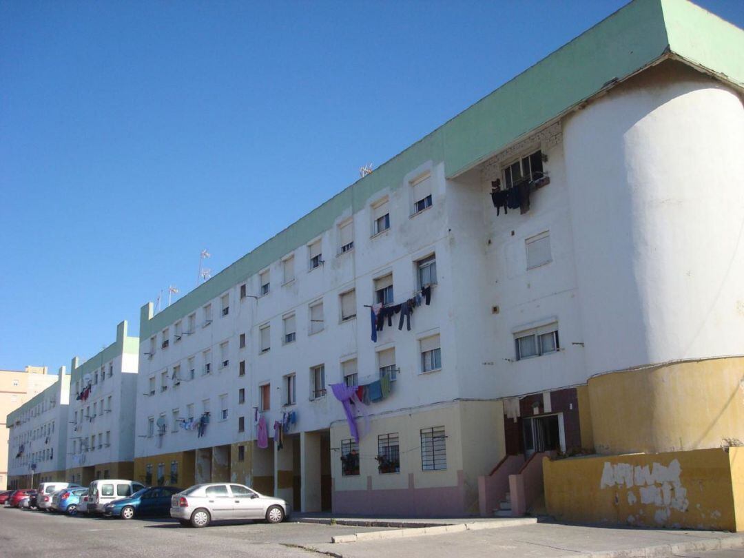 Edificios de la barriada Gravina.