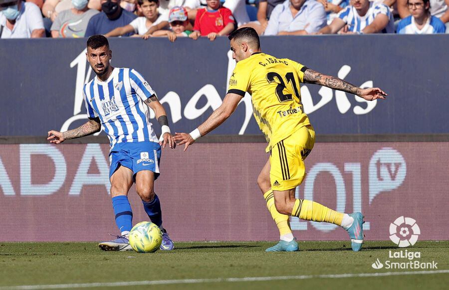 El Málaga se enfrentó al Oviedo en el estadio de La Rosaleda