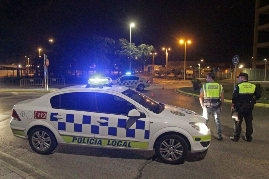 Una actuación de la Policía Local.