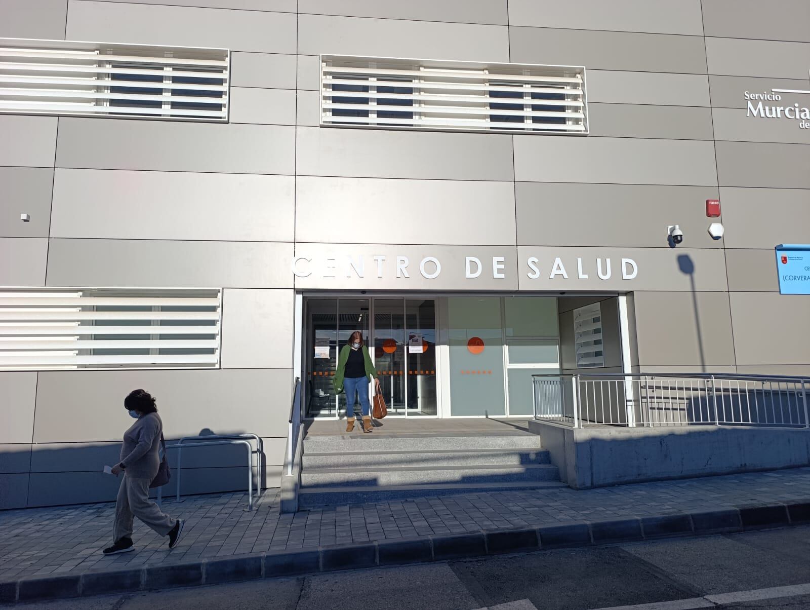 Centro de salud de Corvera, en el municipio de Murcia
