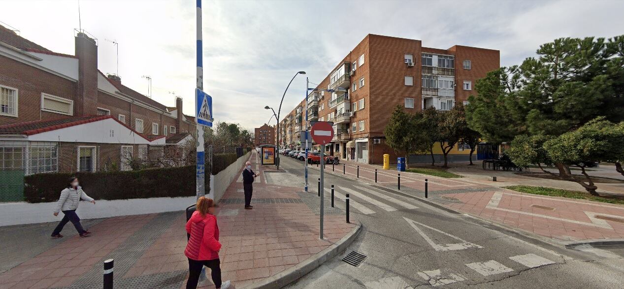 La avenida de Buenos Aires a la altura de calle Turquía, una de las zonas de corte