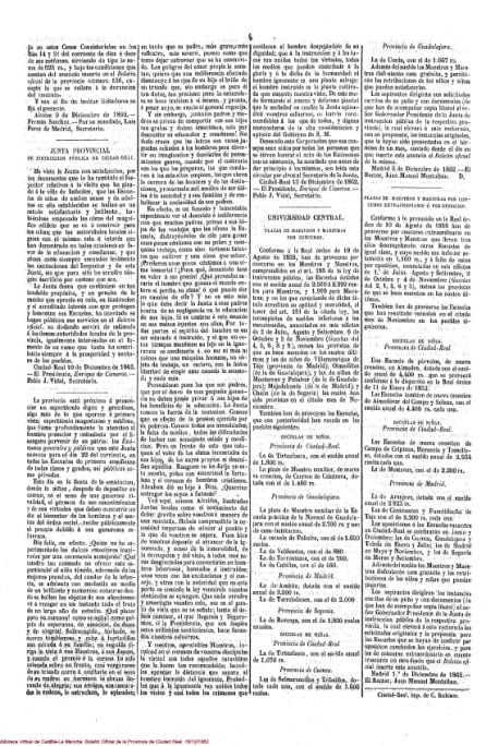 Boletín Oficial de la Provincia de Ciudad Real (1862)