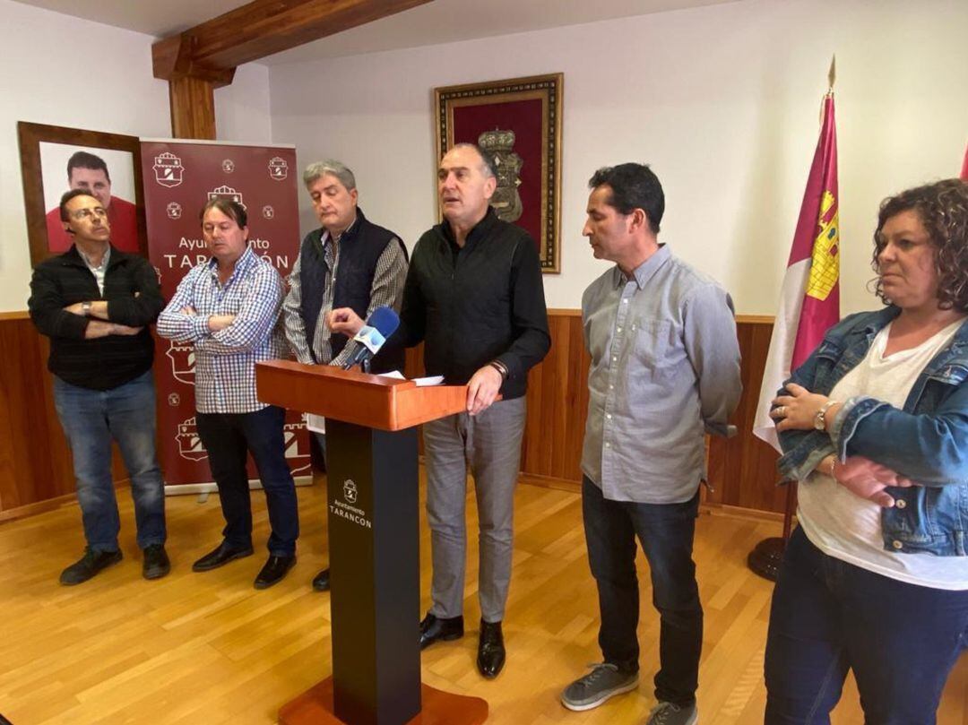 Rueda de prensa con motivo de la crisis del coronavirus