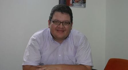 Cristian Herrera, periodista colombiano del diario La Opinión