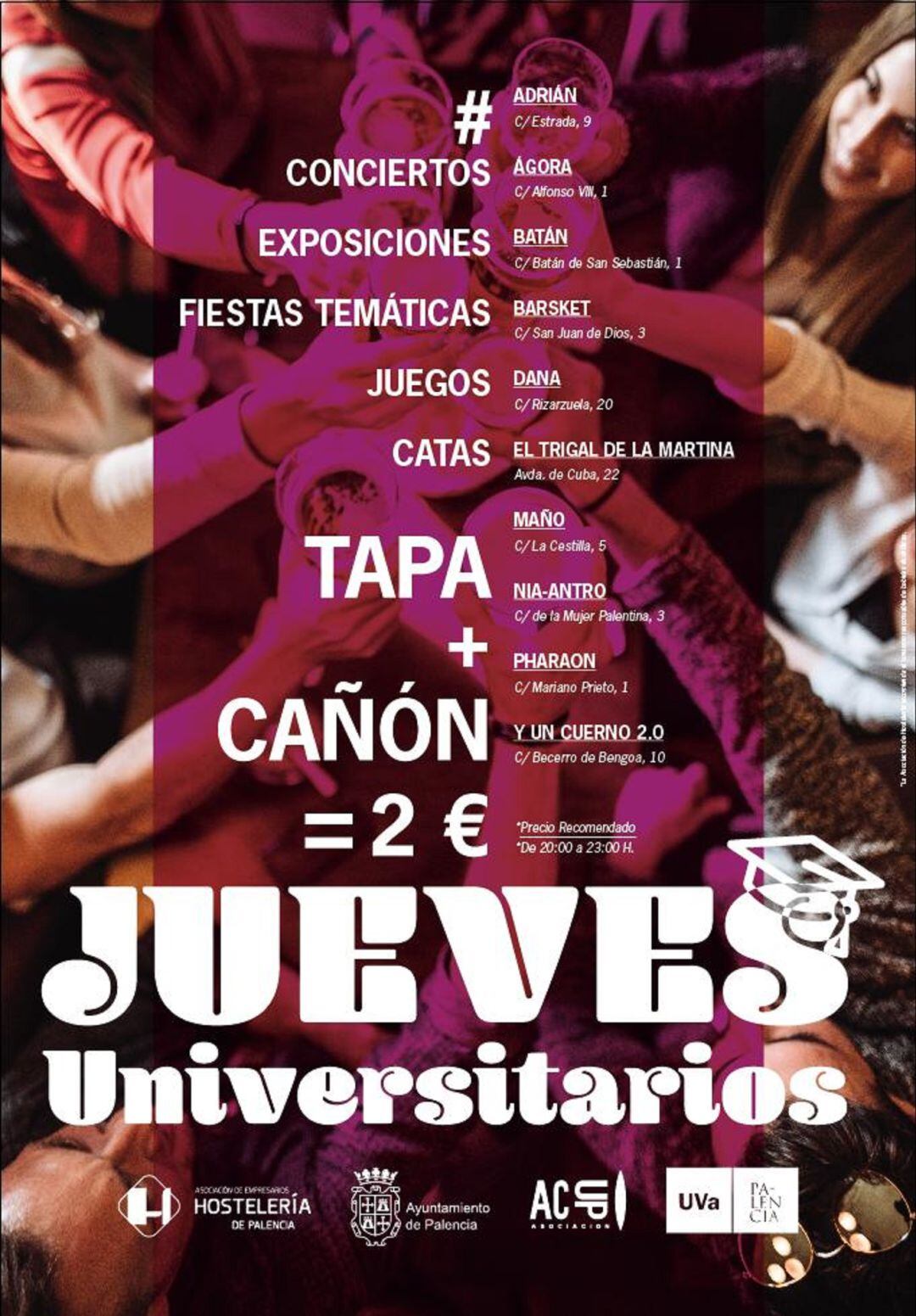 Nacen los Jueves Universitarios en Palencia