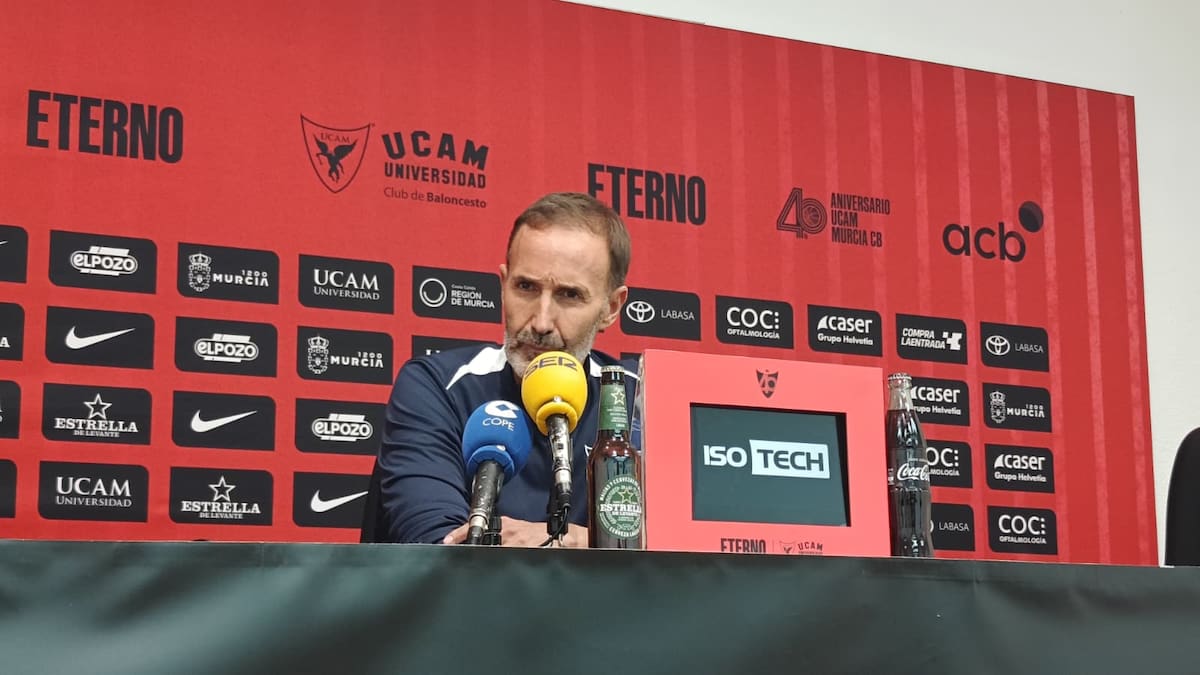 UCAM Murcia pasa página y se centra en la Liga Endesa: "Es muy difícil tumbarme a nivel mental"