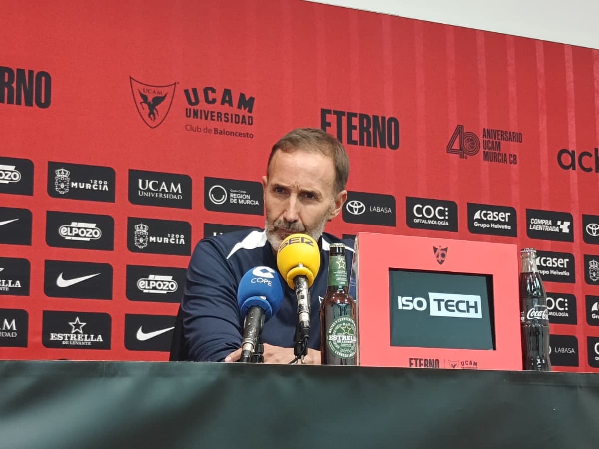 UCAM Murcia pasa página y se centra en la Liga Endesa: "Es muy difícil tumbarme a nivel mental"