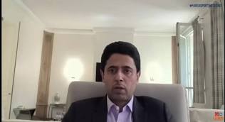 El presidente del PSG Nasser Al-Khelaifi, en los actos de Marca Sport Weekend