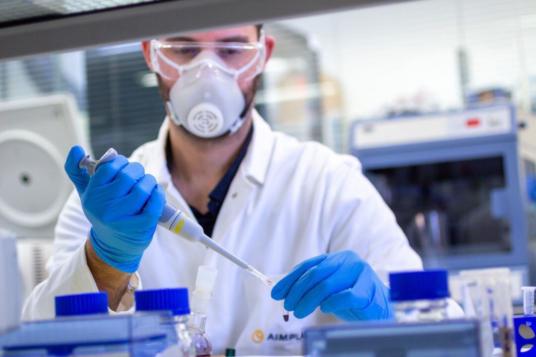 Imagen de archivo de test rápidos para detectar el coronavirus.