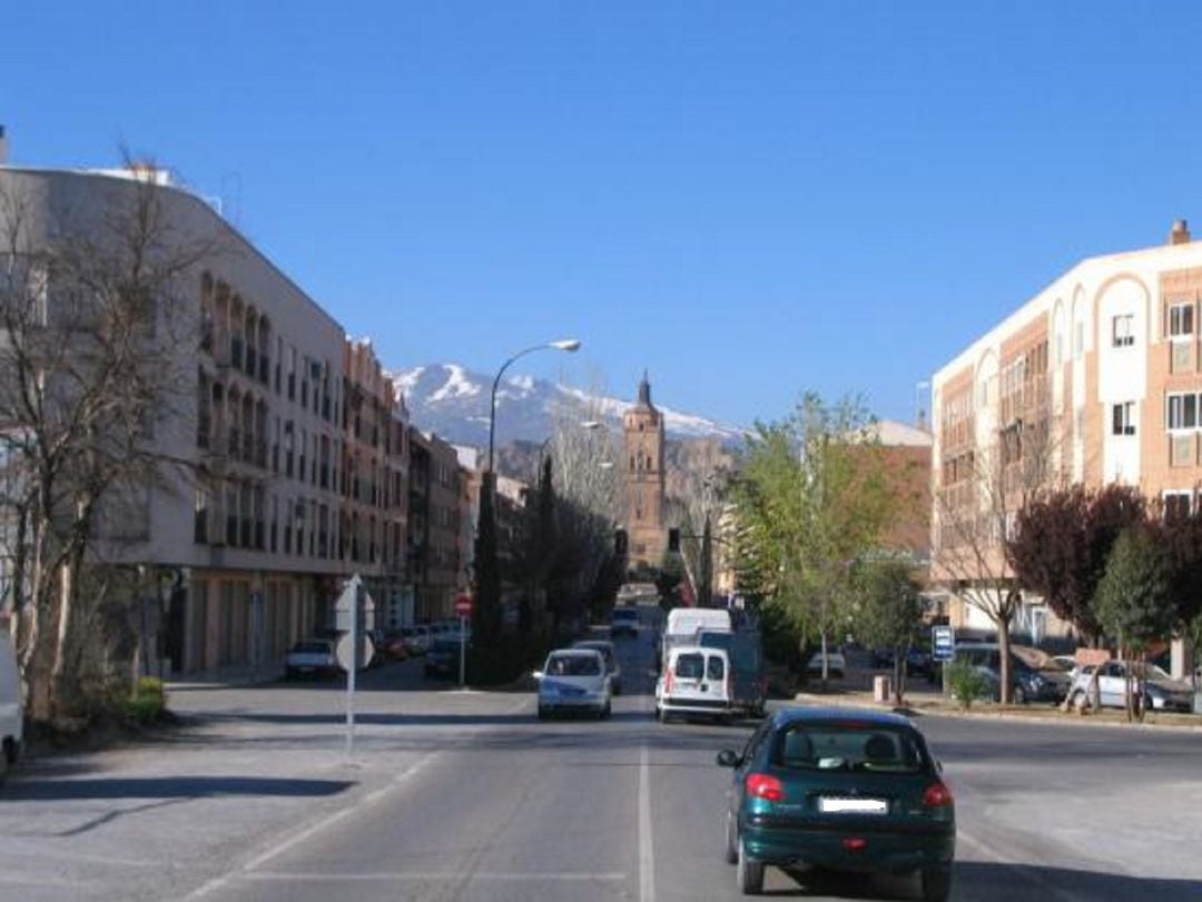 Avenida Buenos Aires de Guadix