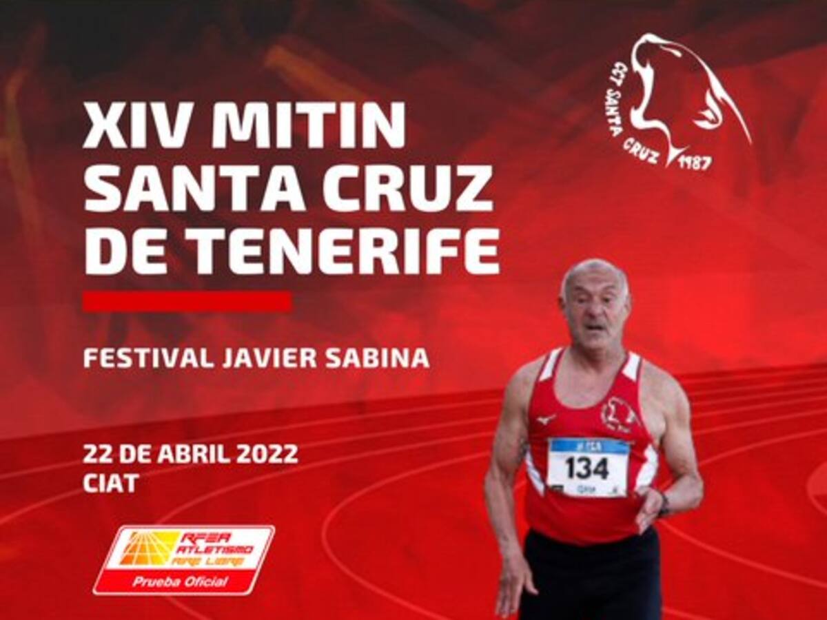 El viernes 22 de abril se celebra el XIV Mitin Santa Cruz de Tenerife “Festival Javier Sabina” en el CIAT