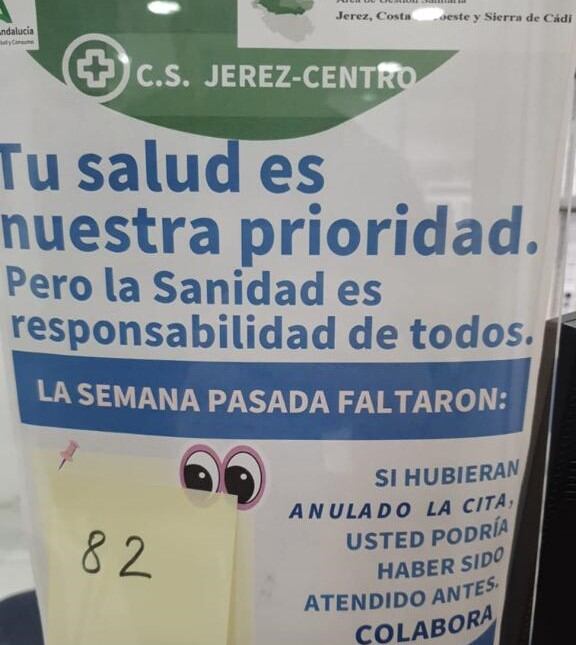Cartel de la campaña para pedir responsabilidad a los usuarios