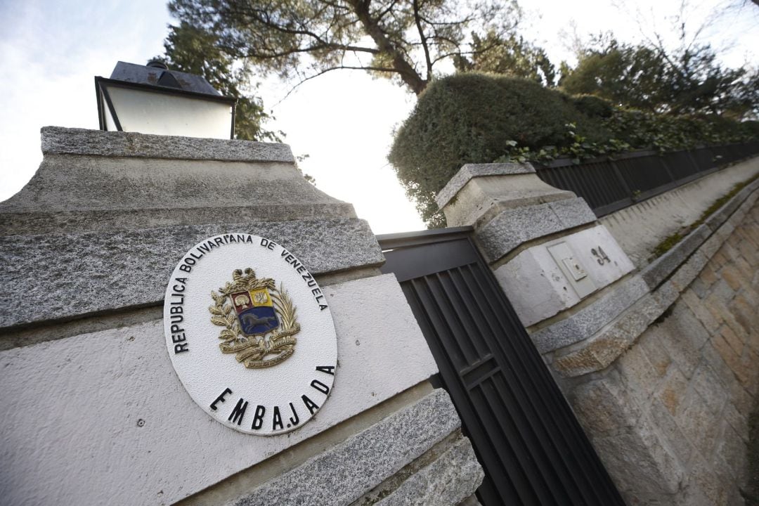  Vista de la Residencia del embajador de Venezuela en Madrid