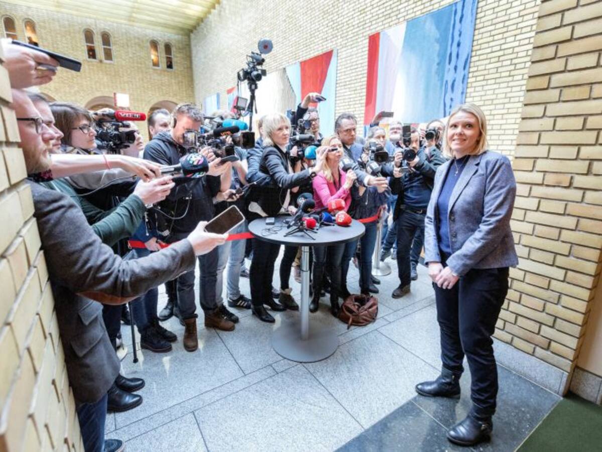La ministra que puede hacer caer al gobierno noruego