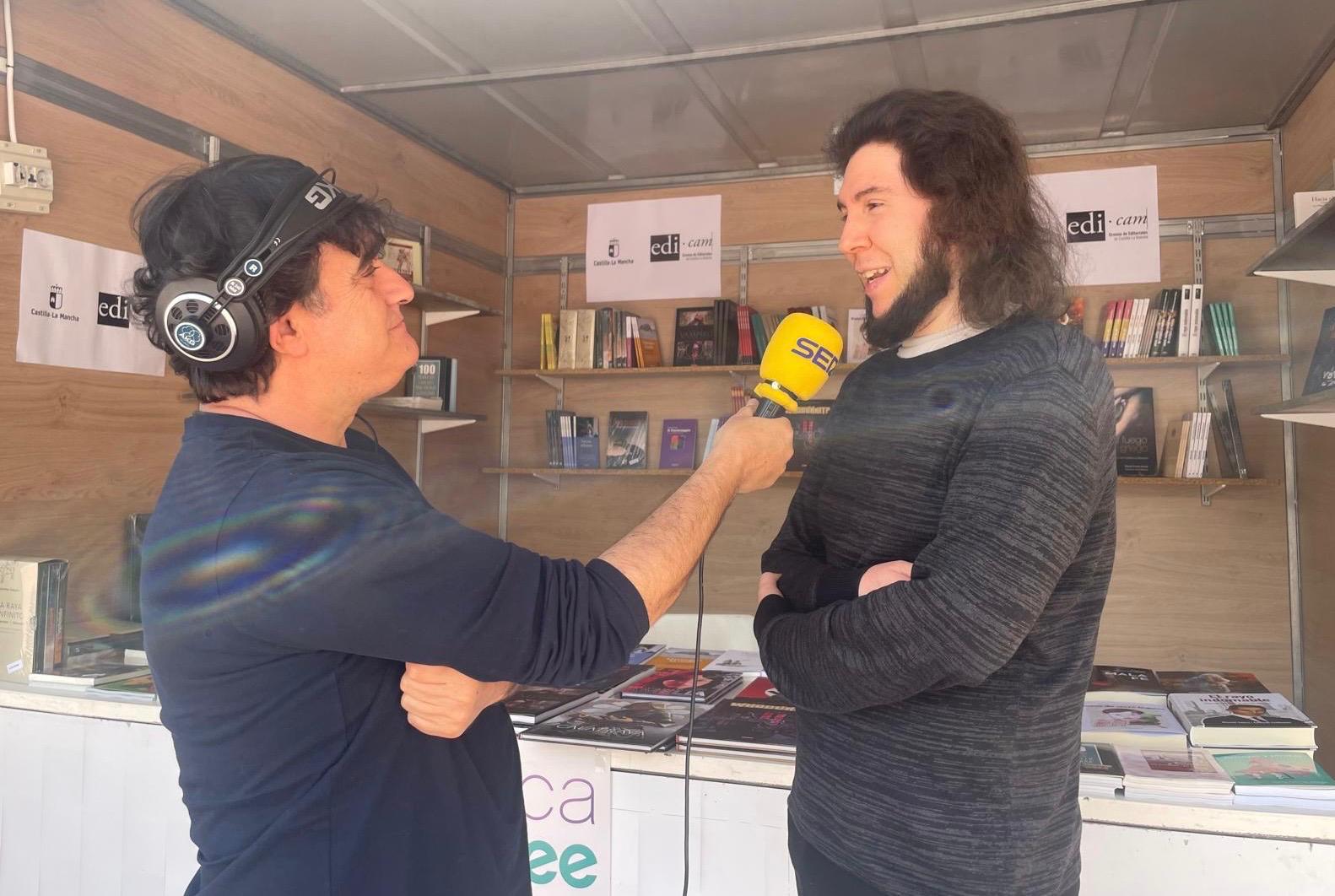 El dibujante Roberto García Peñuelas.