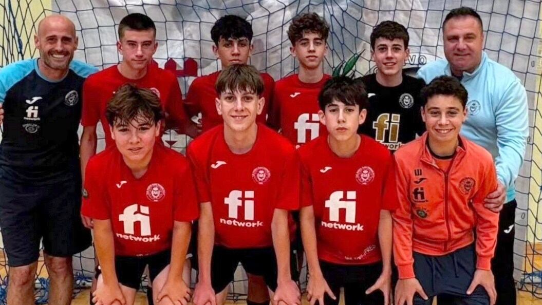 Equipo infantil A del Nueva Elda Reciclajes Elda